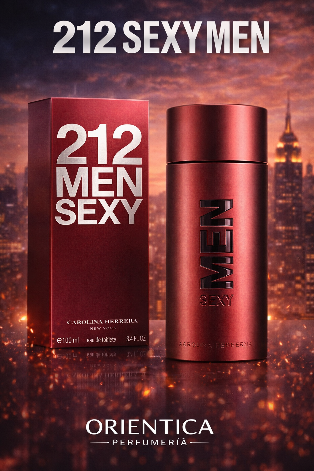 212 SEXY MEN CAROLINA HERRERA